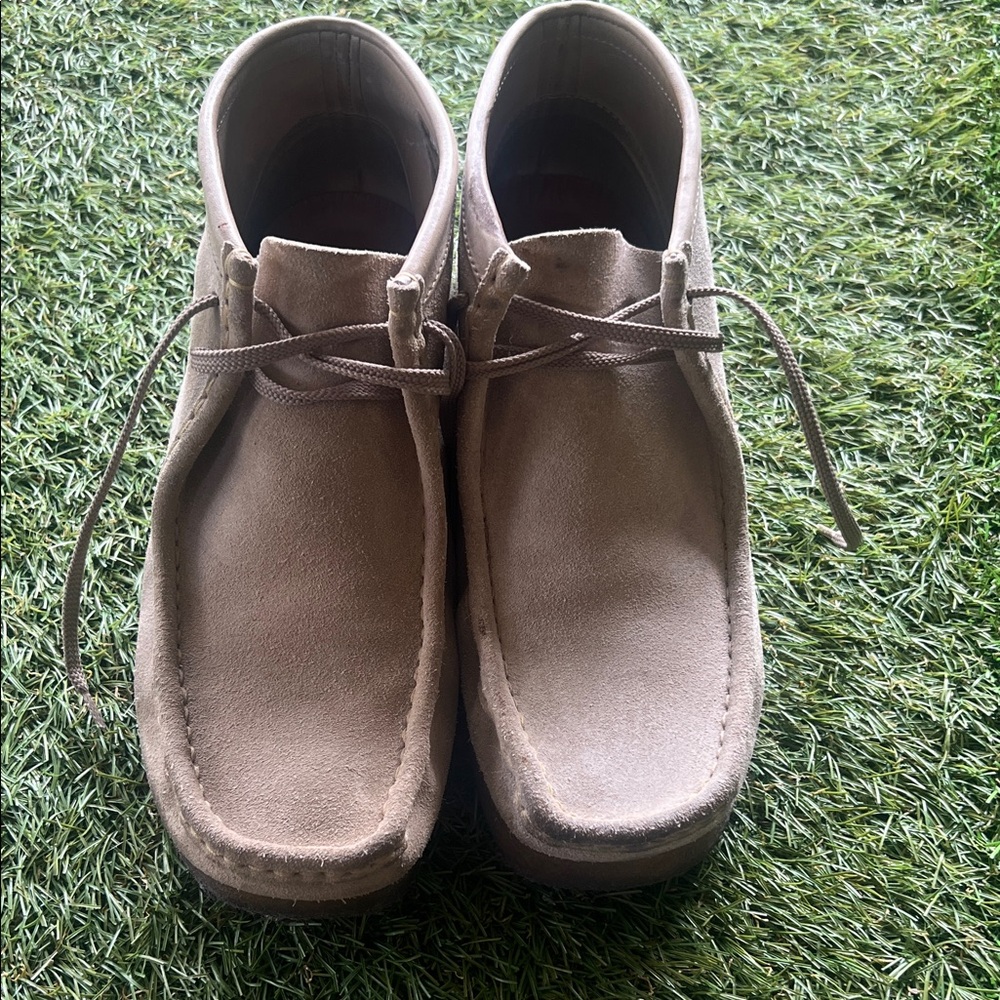 Clarks Beige Chukka Boots for Men